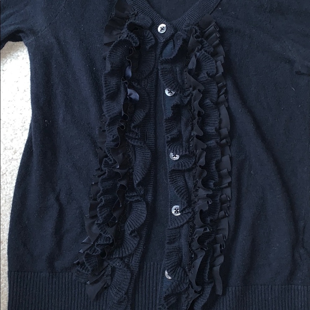 HOLLISTER Ruffle Cardigan - Picture 2 of 4
